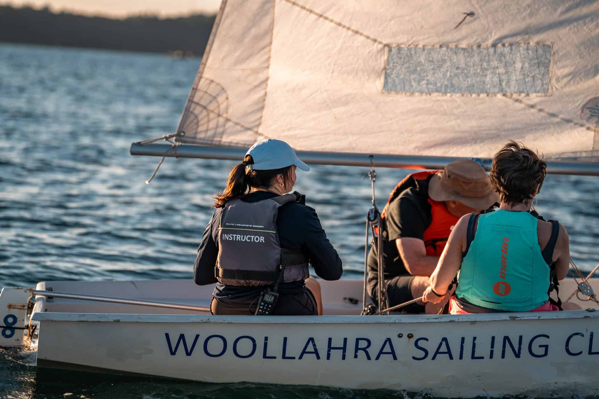 Members of Woollahra Sailing Club enjoying a day on the water.